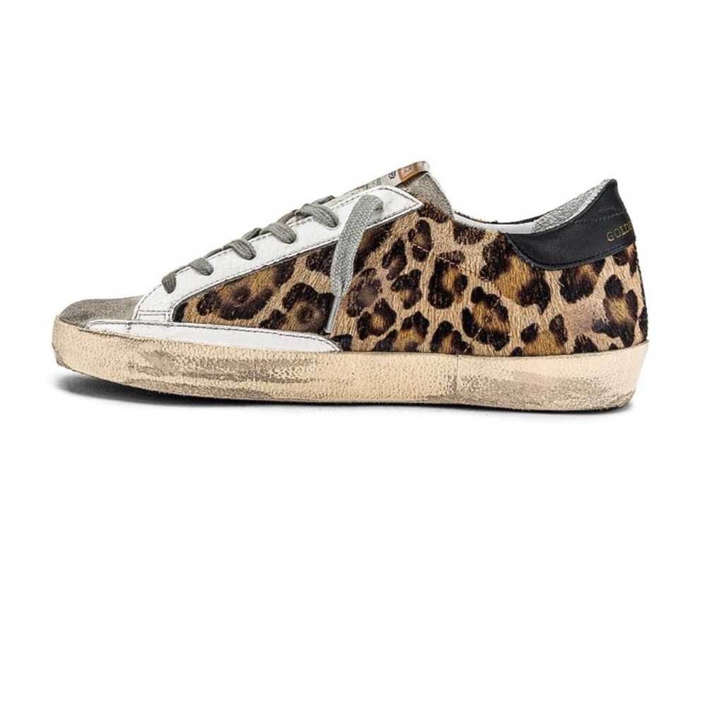 Golden goose Super Star Sneaker
Beige, brown Leo/ice/black